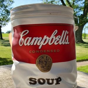 Vintage Campbell Soup can cooler